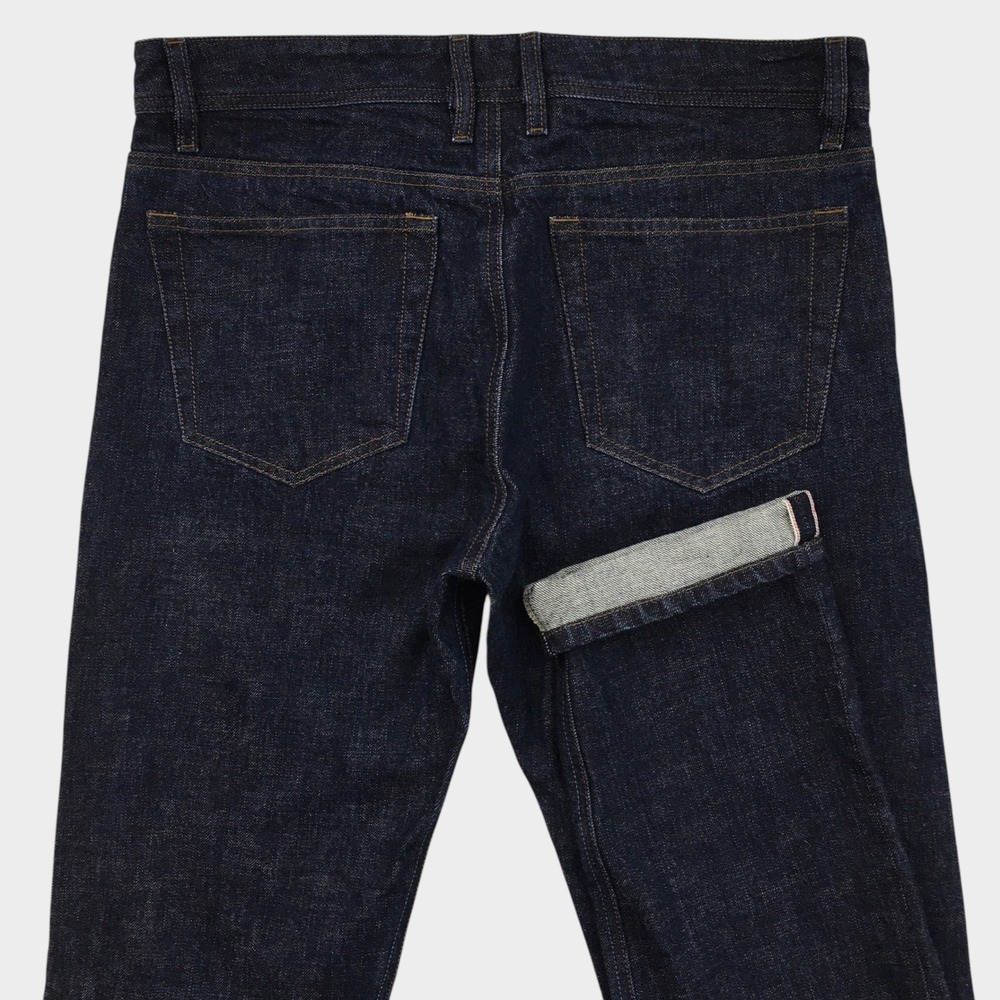 Todd Shelton Pro Original Raw Selvedge Denim Jeans Indigo Blue Mens 34x34
